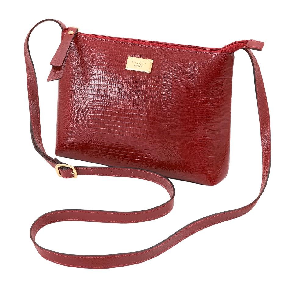 Kit Bolsa e Carteira de Couro Mariart 2190 + 237 Vermelho 2