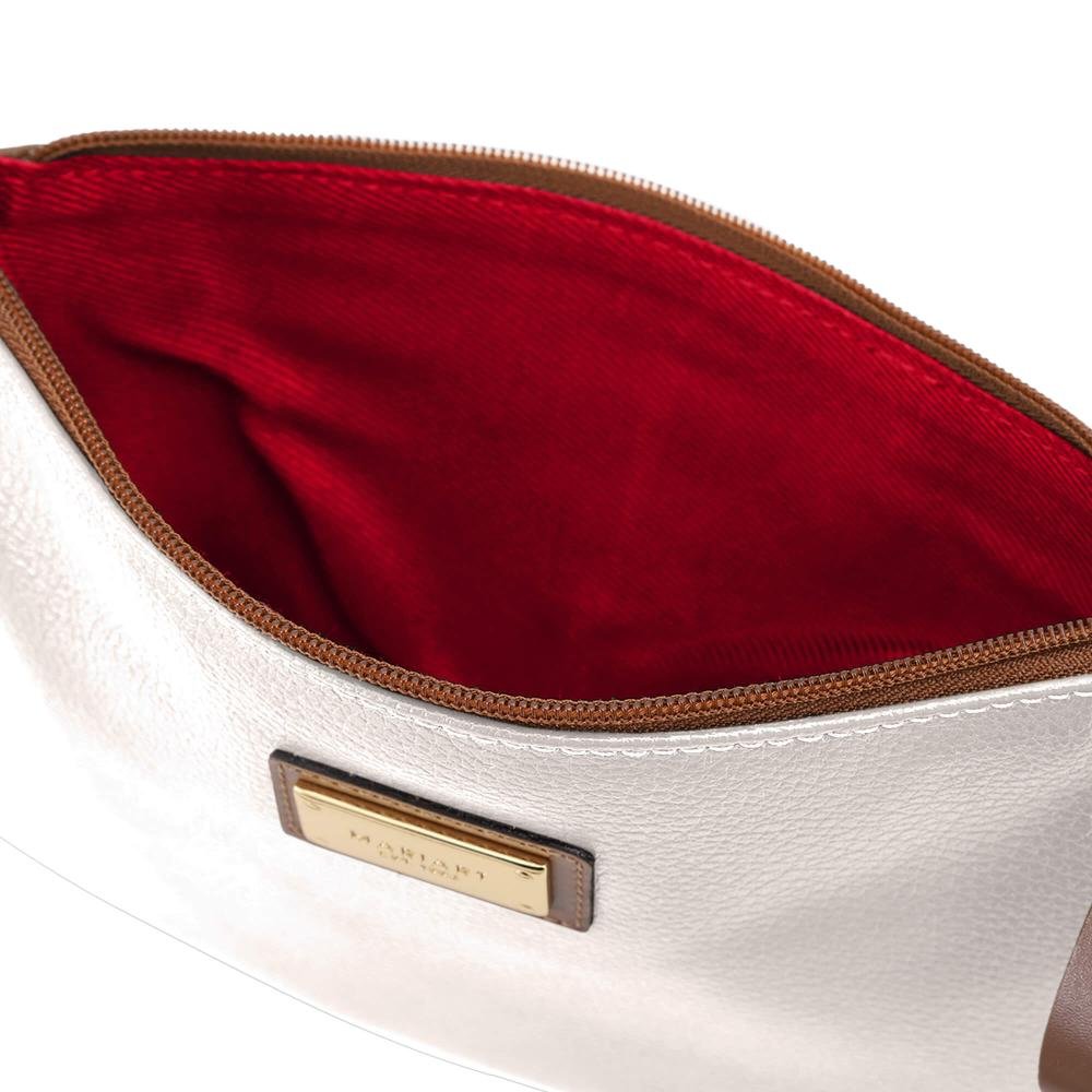 Bolsa de Couro Mariart 199 Branco 3