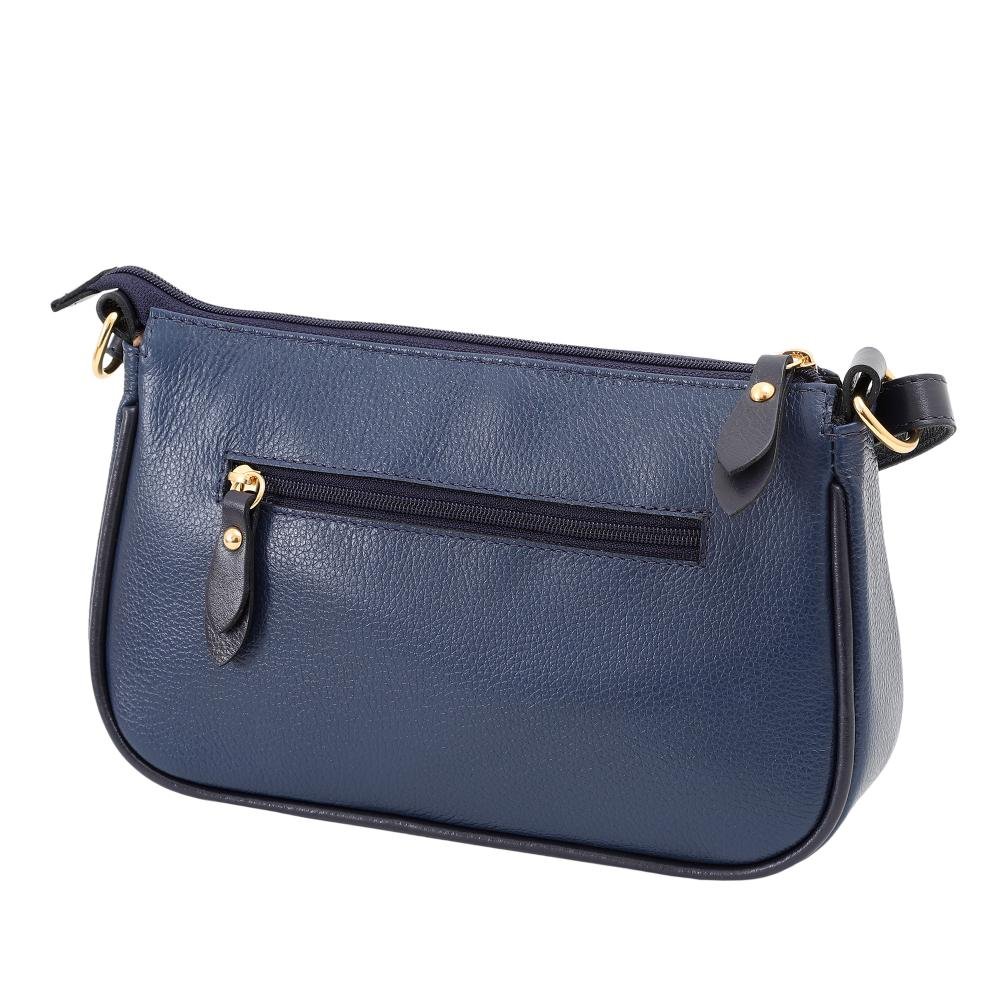 Bolsa de Couro Mariart 2030 Azul 2