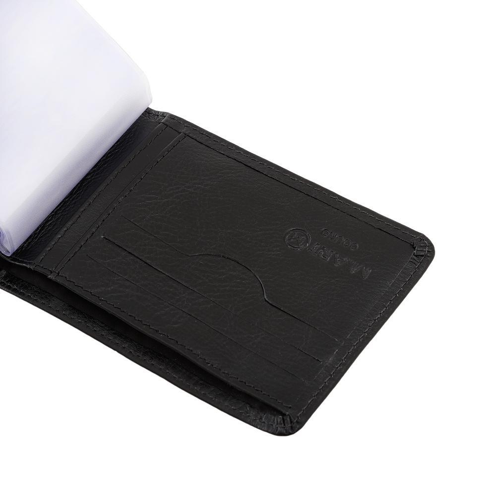 Carteira de Couro M.ART 109 Preto 5