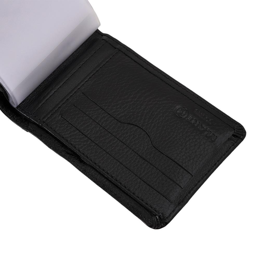 Carteira de Couro M.ART 178 Preto 6