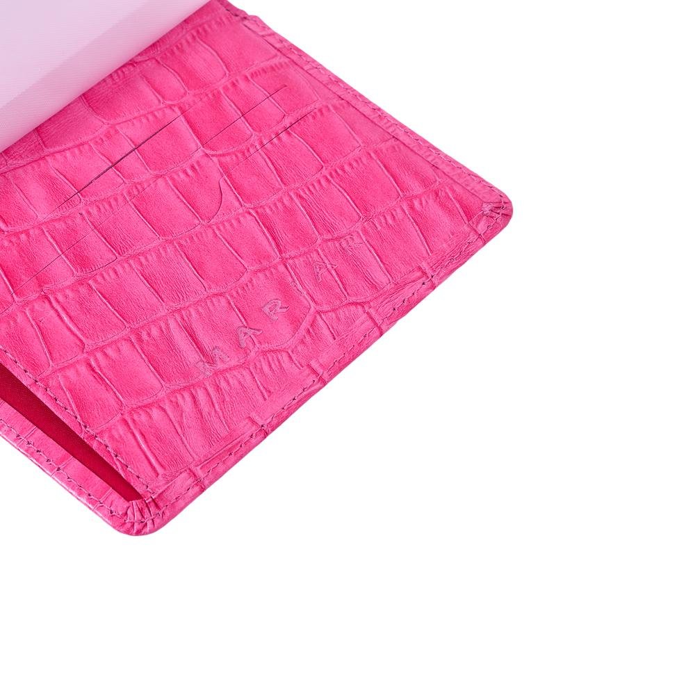Carteira de Couro Mariart Ferro Rosa 5