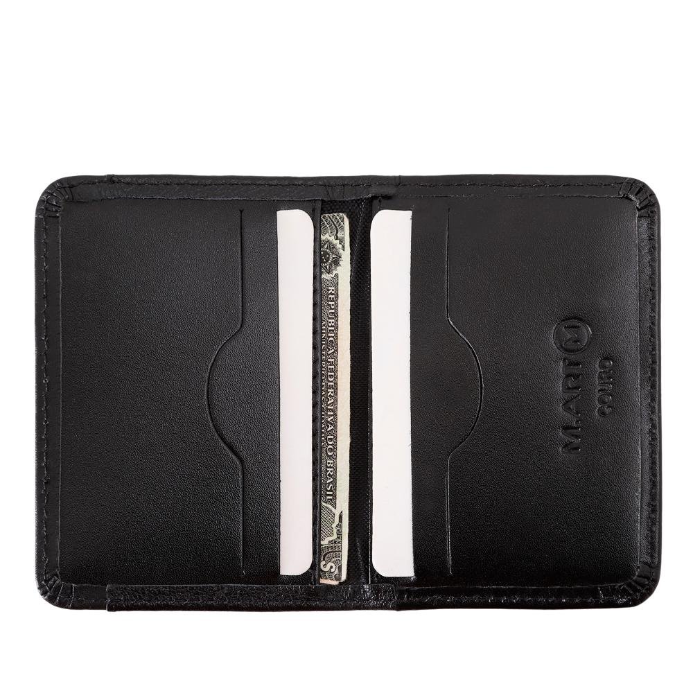 Carteira de Couro M.ART 314 Preto 2