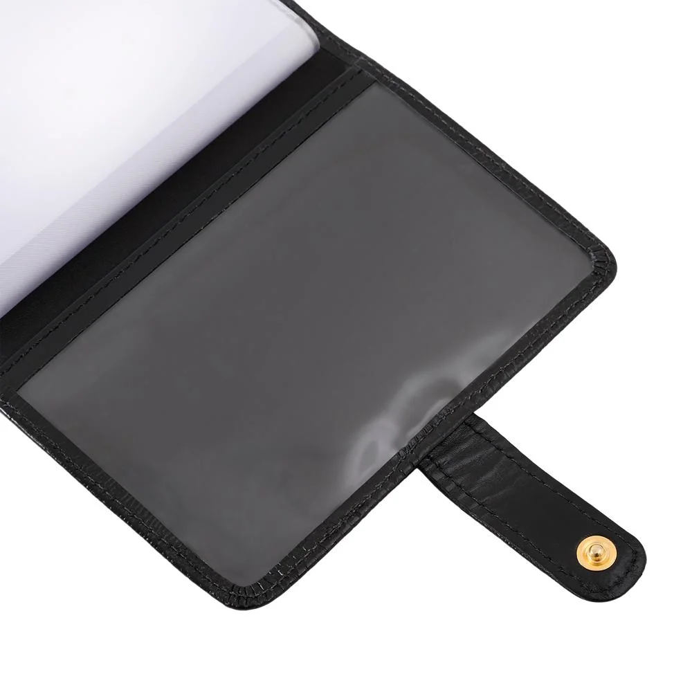 Kit Carteira e Porta-Moedas de Couro Mariart 237 + PN10L Preto 5