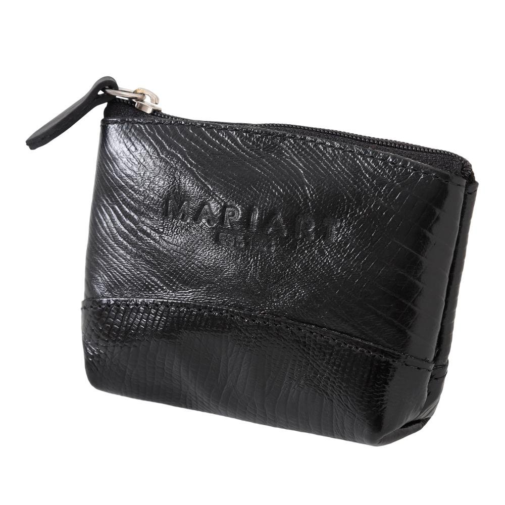 Kit Carteira e Porta-Moedas de Couro Mariart 237 + PN10L Preto 6