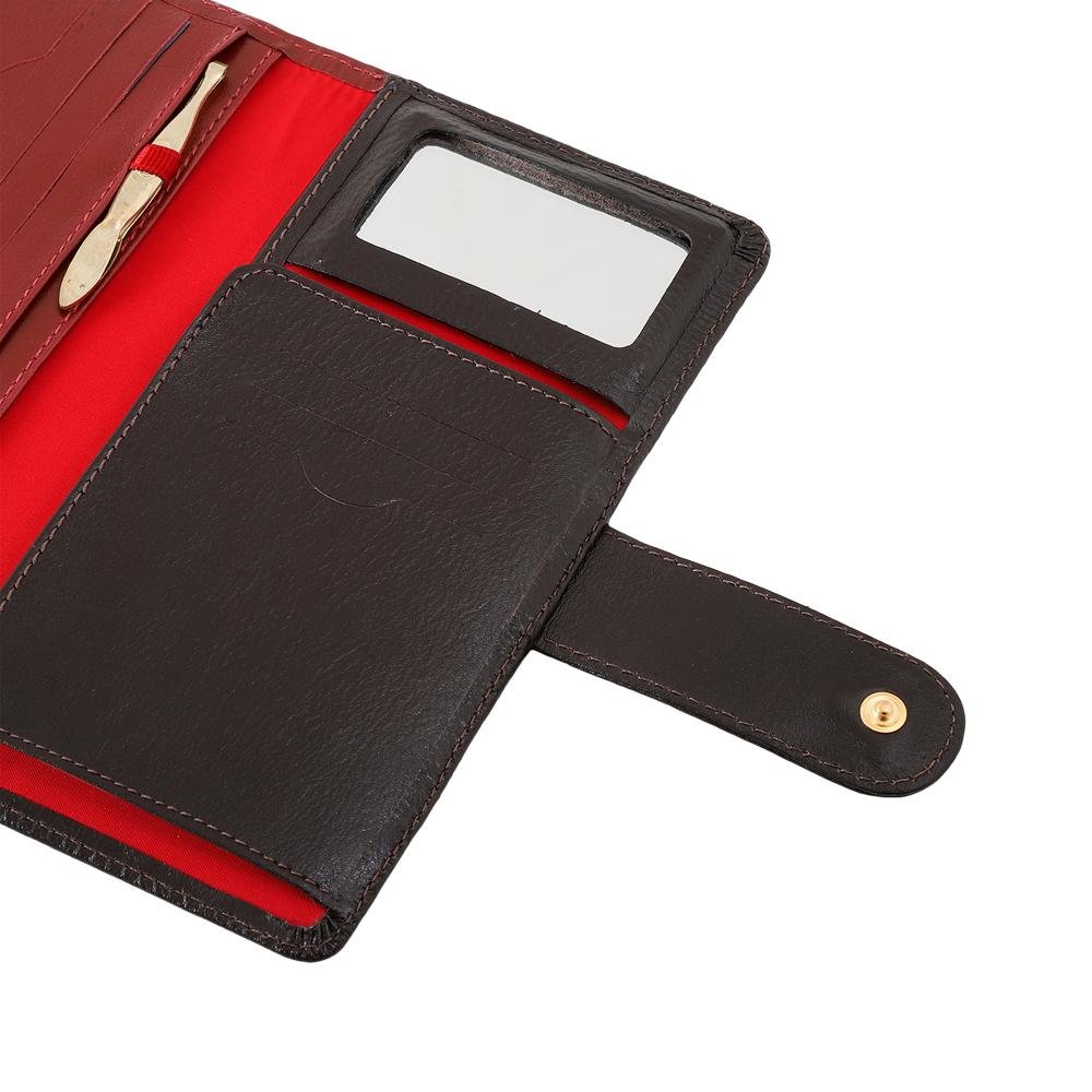 Carteira de Couro Mariart 100F Branco 4