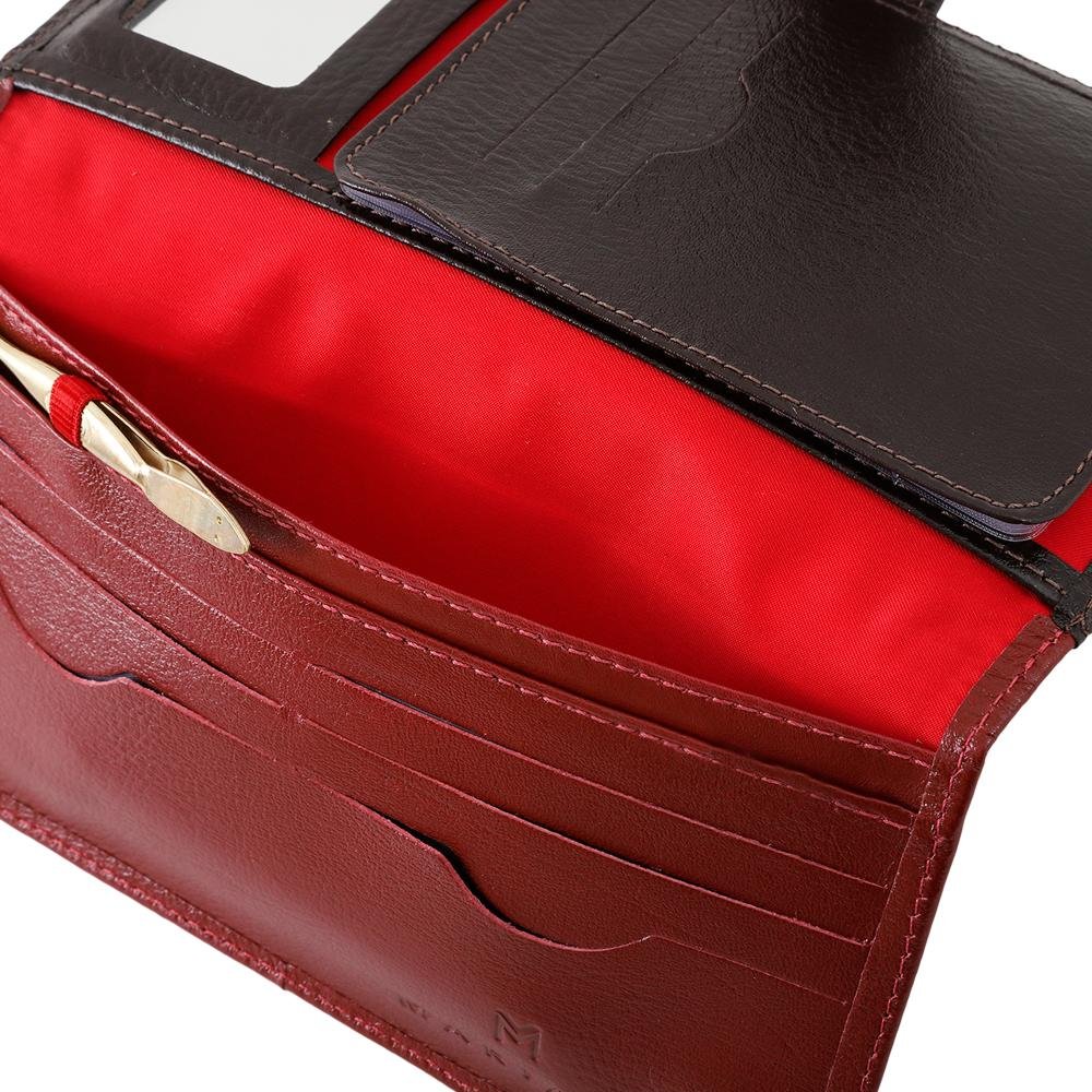 Carteira de Couro Mariart 100F Branco 5