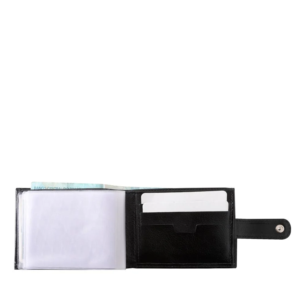 Carteira de Couro M.ART 42 Preto 4