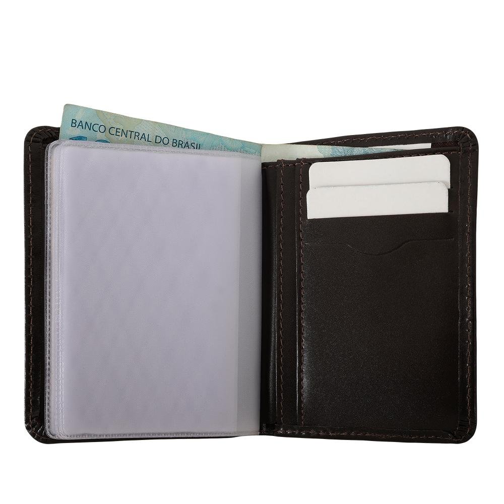 Carteira de Couro M.ART 57 Marrom 5