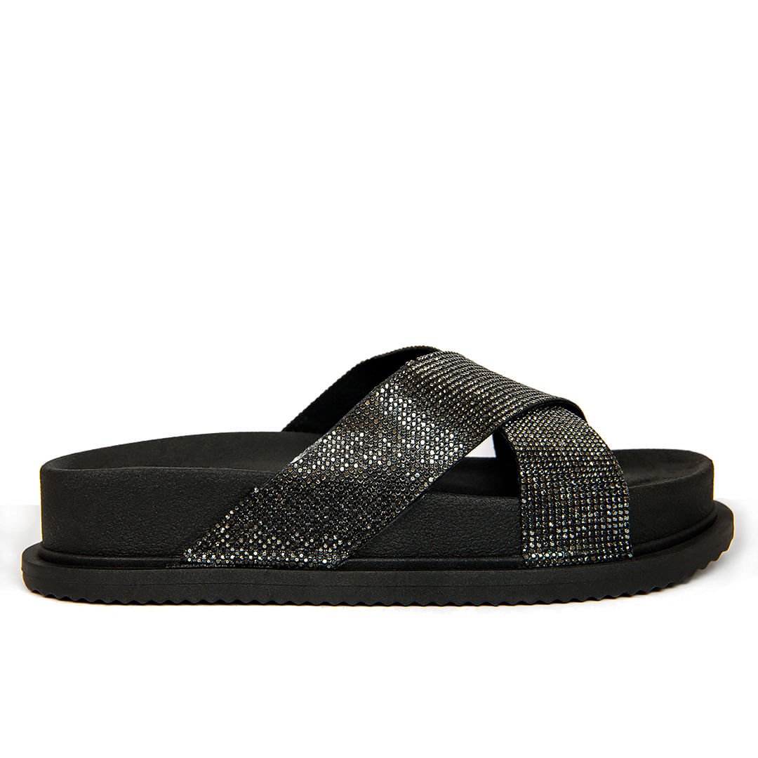 Flatform cruzada Costa Preto Preto 1