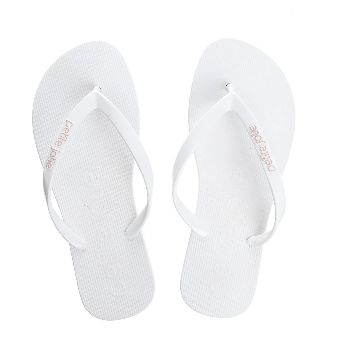 Chinelo Petite Jolie Fresh Branco/Sola Branco - PJ6901 1