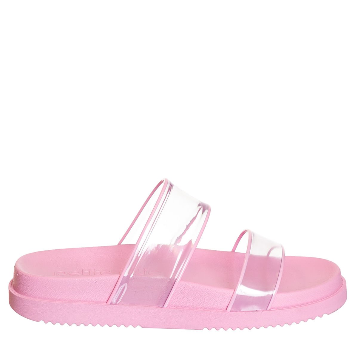 Chinelo Petite Jolie Ice Translucido/Rosa Claro New - PJ6999 Rosa 1