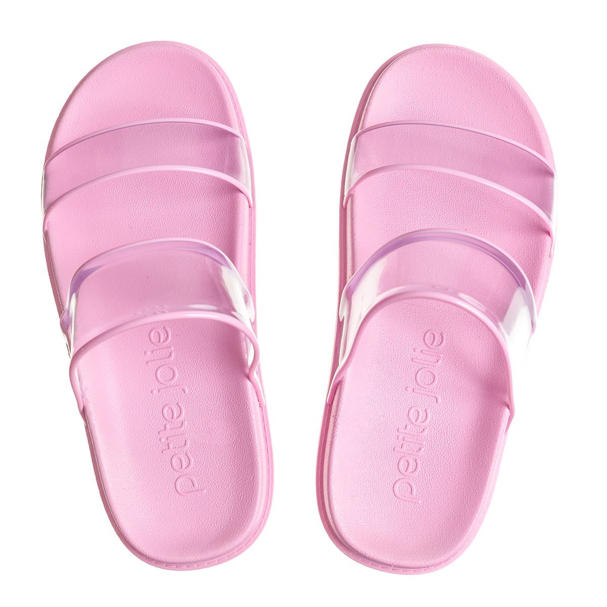 Chinelo Petite Jolie Ice Translucido/Rosa Claro New - PJ6999 Rosa 3