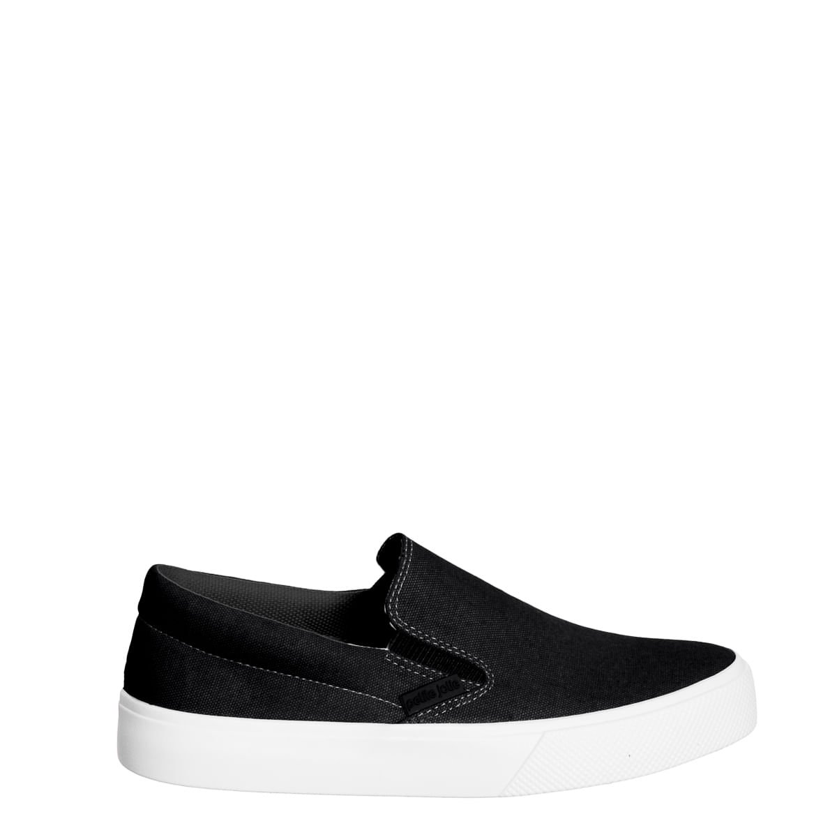 Tenis Petite Jolie Free Preto/Sola Branco - PJ7096 Preto 4