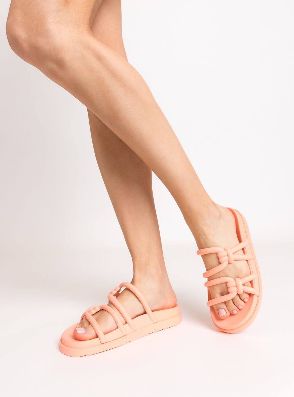 Chinelo Petite Jolie Way Coral PJ7065 Laranja 5