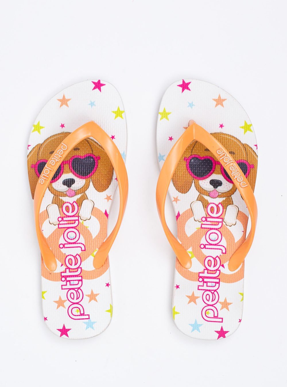 Chinelo Petite Jolie Fresh IN Coral/Dog 6 PJ6969IN Laranja 1