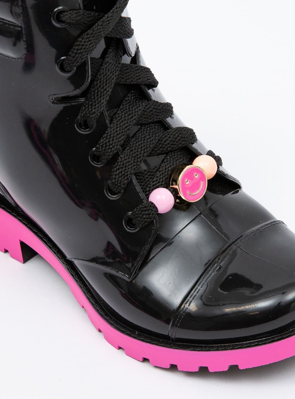 Bota Infantil Petite Jolie Iggy IN Preto/Sweet Pink PJ7211IN Preto 2