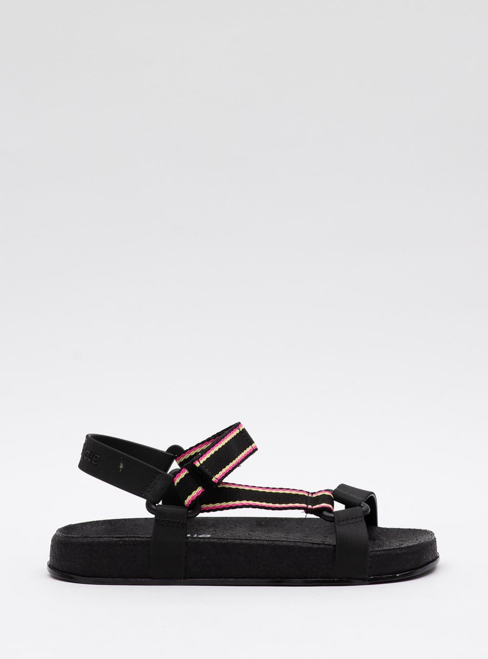 Sandália Petite Jolie Puff Sandal Preto PJ7194 Preto 1
