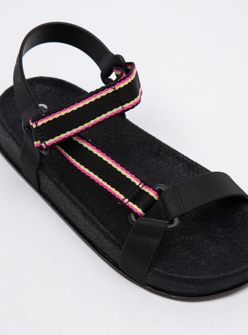 Sandália Petite Jolie Puff Sandal Preto PJ7194 Preto 2