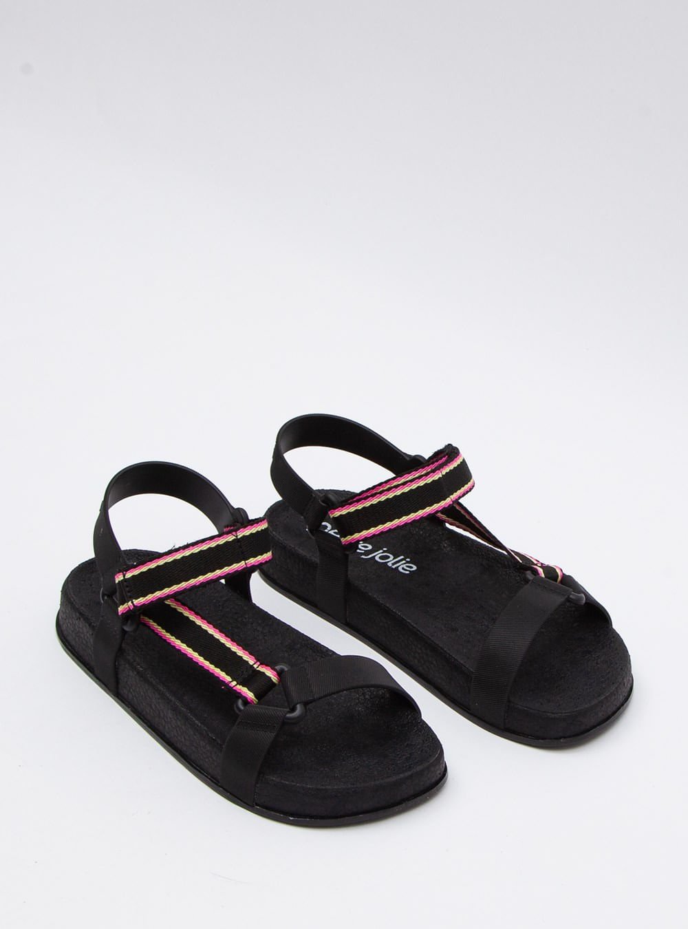 Sandália Petite Jolie Puff Sandal Preto PJ7194 Preto 3