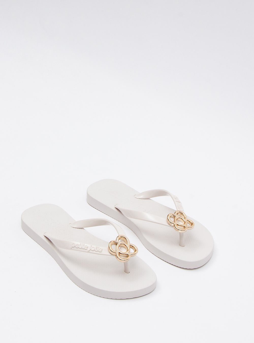 Chinelo Petite Jolie Fresh White/Sola White PJ6979 Branco 2