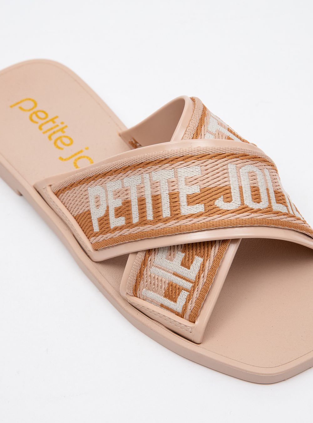 Chinelo Petite Jolie Vibe Cream PJ6437 Bege 3