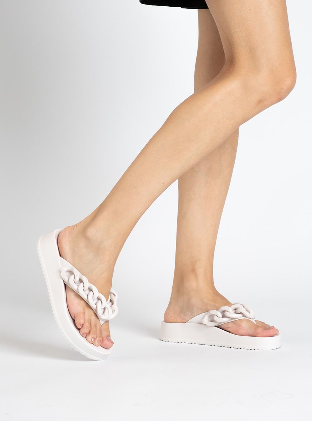 Chinelo Petite Jolie Basic White PJ7225 Branco 5