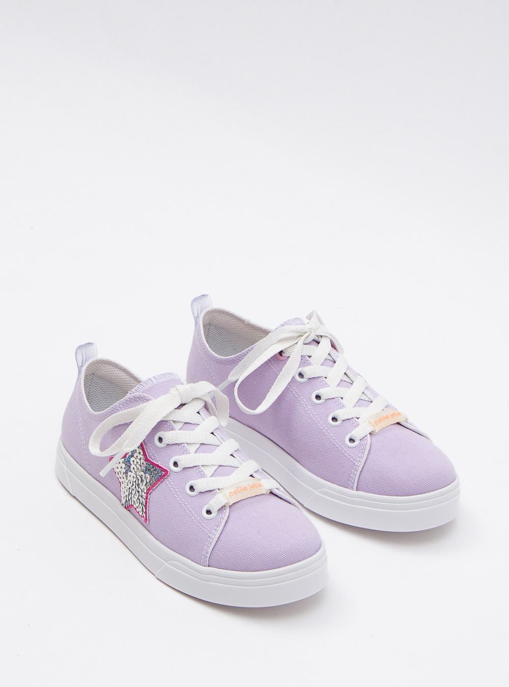 Tenis Infantil Petite Jolie Lupita In Lilac/Branco PJ7336IN Roxo 3