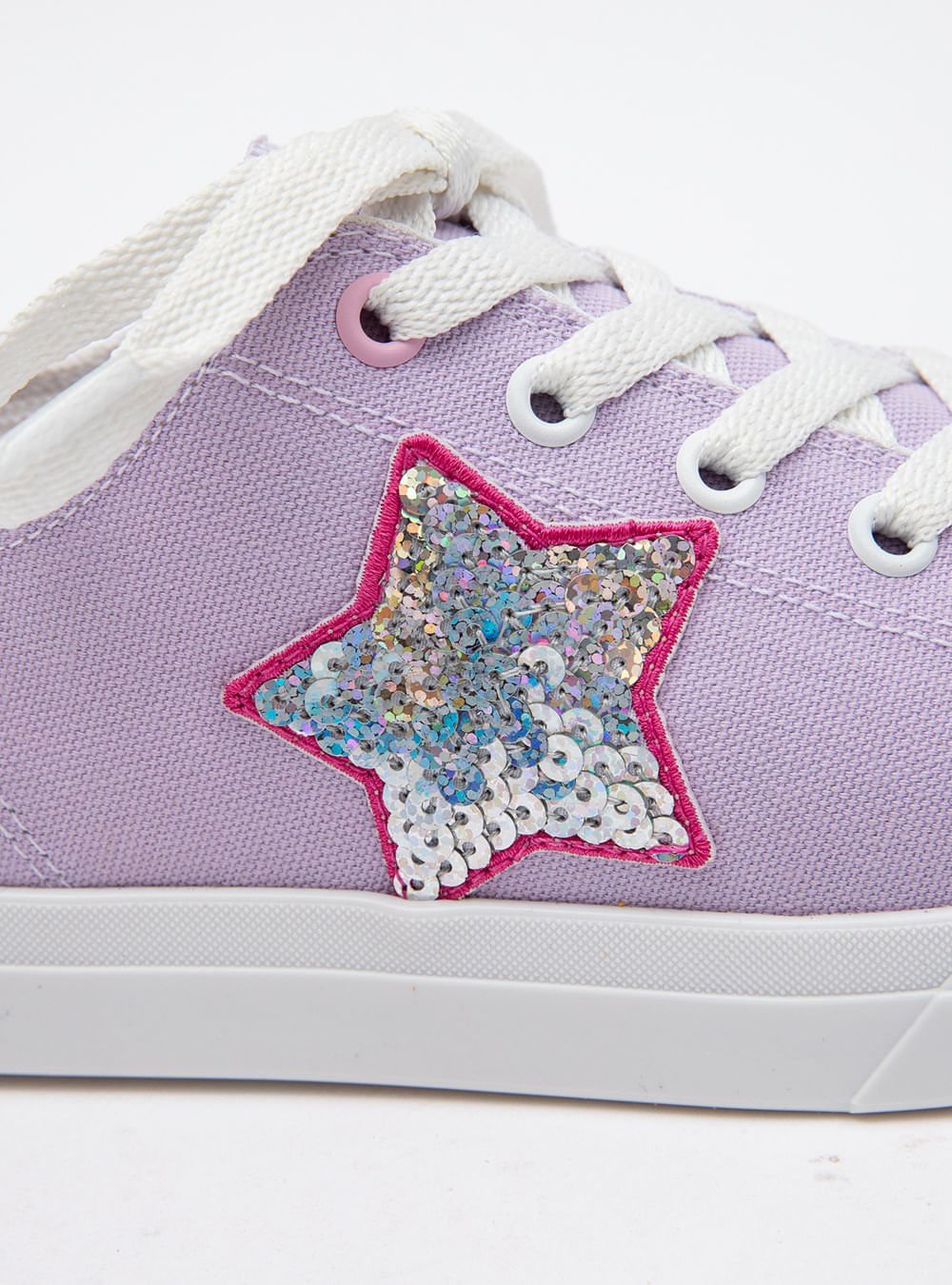 Tenis Infantil Petite Jolie Lupita In Lilac/Branco PJ7336IN Roxo 5