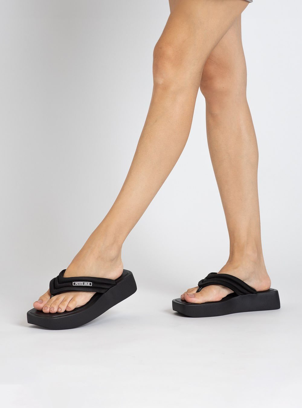 Chinelo Petite Jolie Hit Preto PJ7286 Preto 5