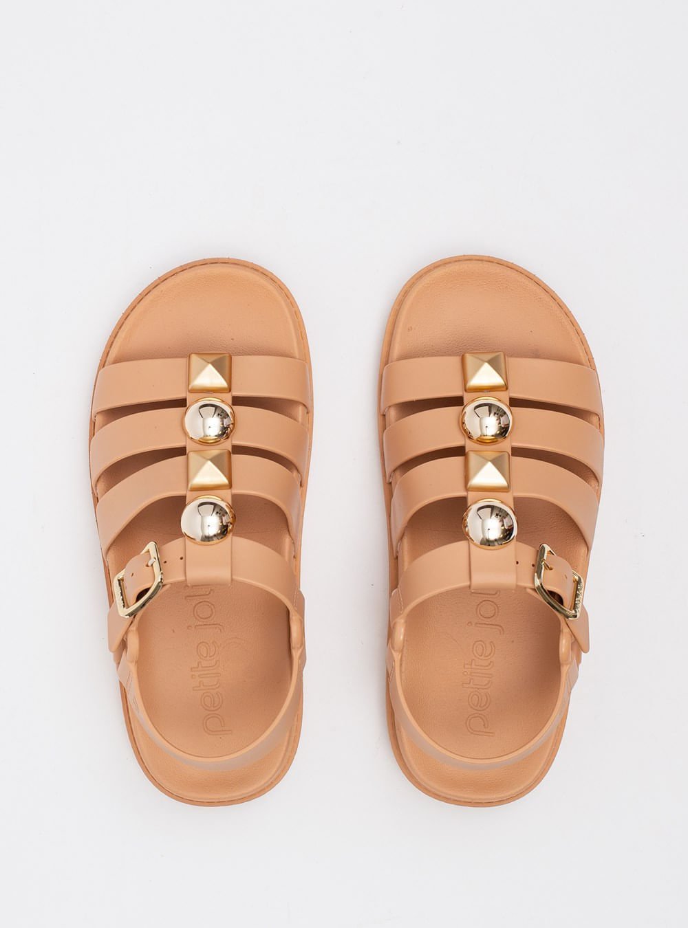 Sandália Petite Jolie Havana Avela PJ7326 Bege 3