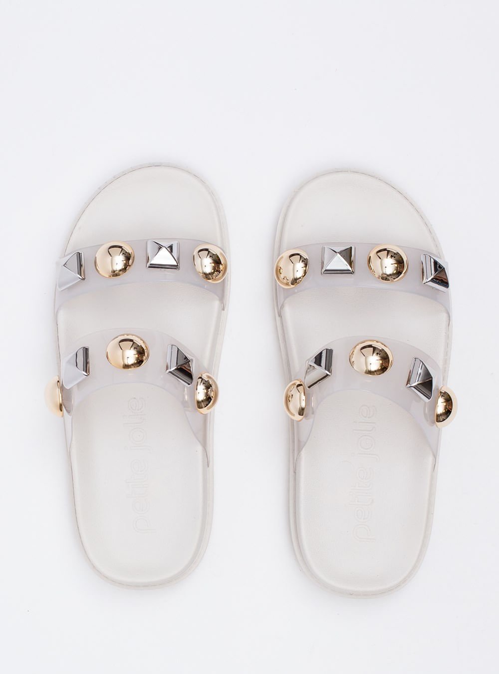 Chinelo Petite Jolie Ice White PJ7332 Branco 3