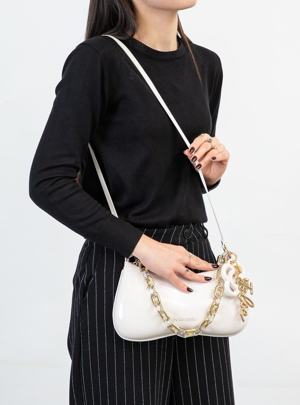 Bolsa Petite Jolie Icon Bag White PJ11182 Branco 5