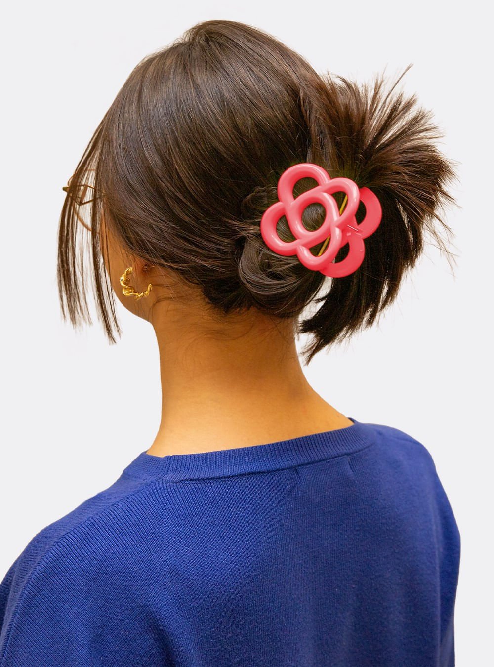 Piranha de Cabelo Hit Pink PJ20267 Rosa 2