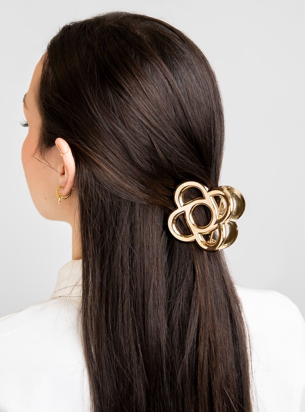 Piranha de Cabelo Ouro PJ20267 Dourado 2
