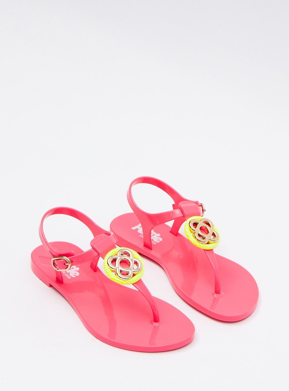 Sandália Infantil Petite Jolie Noah IN Hit Pink PJ7334IN Rosa 3