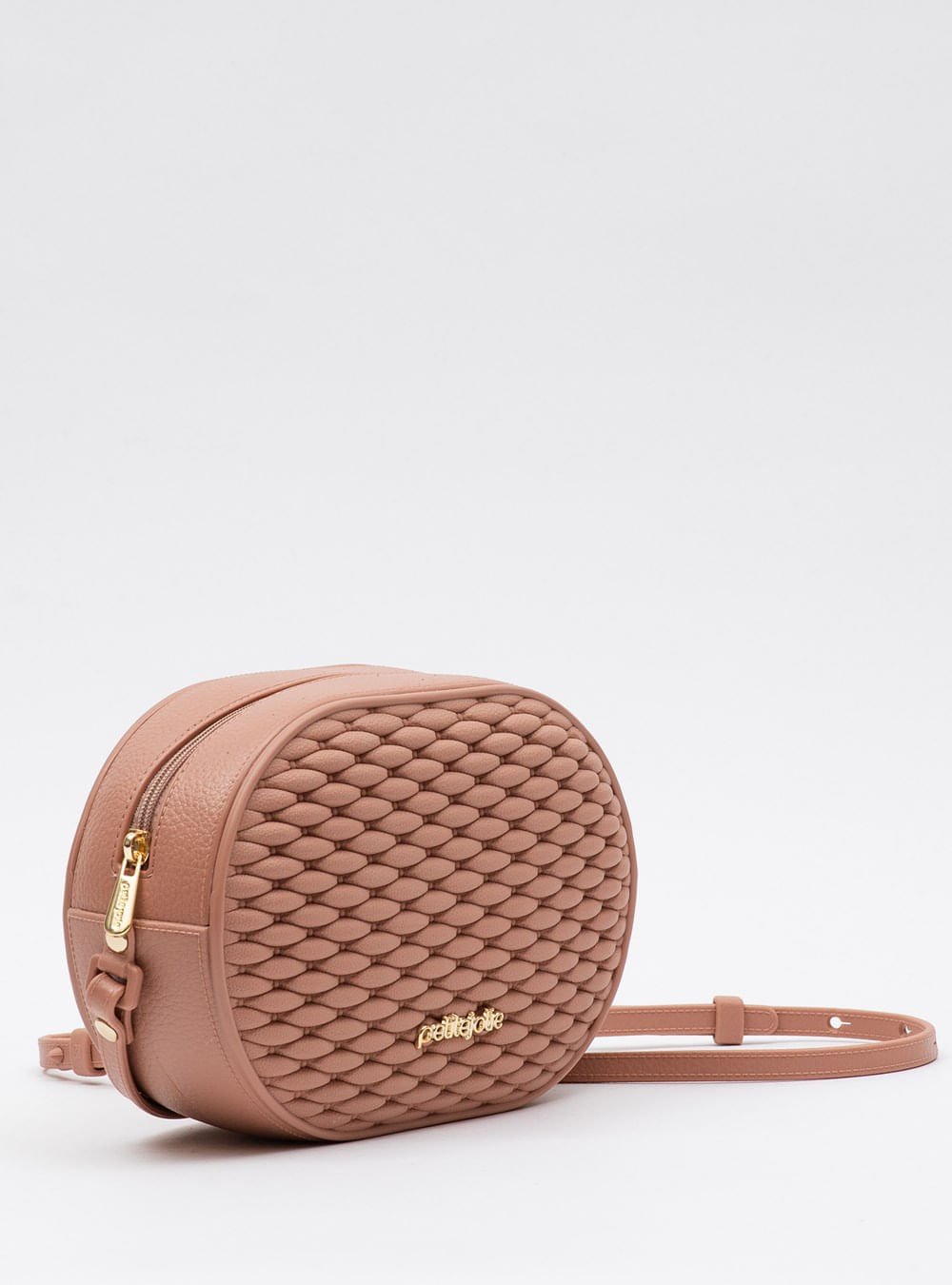 Bolsa Petite Jolie Jill II Rosa Antique PJ11115 Marrom 3