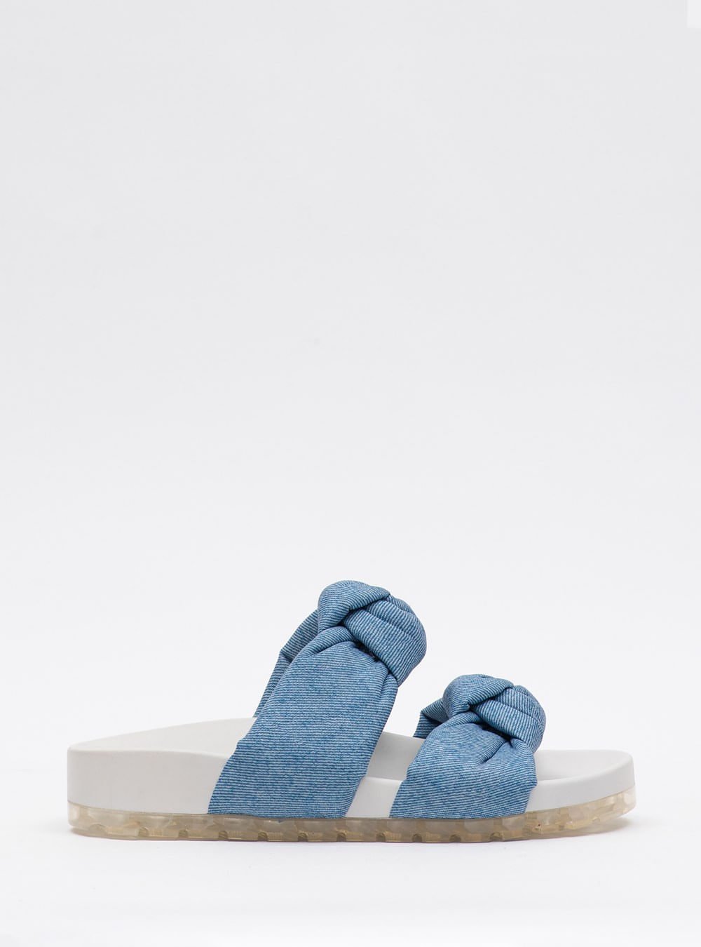 Chinelo Petite Jolie Denim Flat Light Blue PJ7374 Azul 1