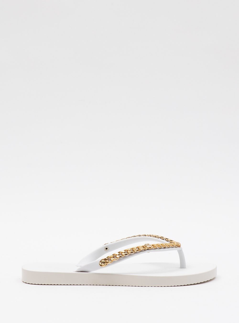 Chinelo Petite Jolie Fresh White/Ouro PJ7122 Branco 1