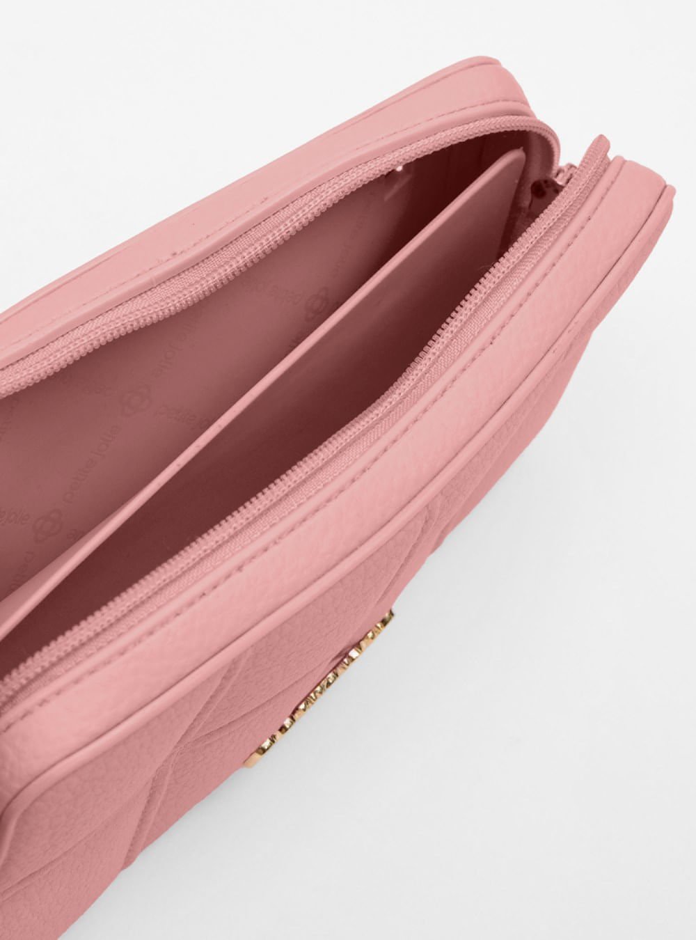 Bolsa Petite Jolie Jay Rosa Antigo PJ10409 Rosa 3