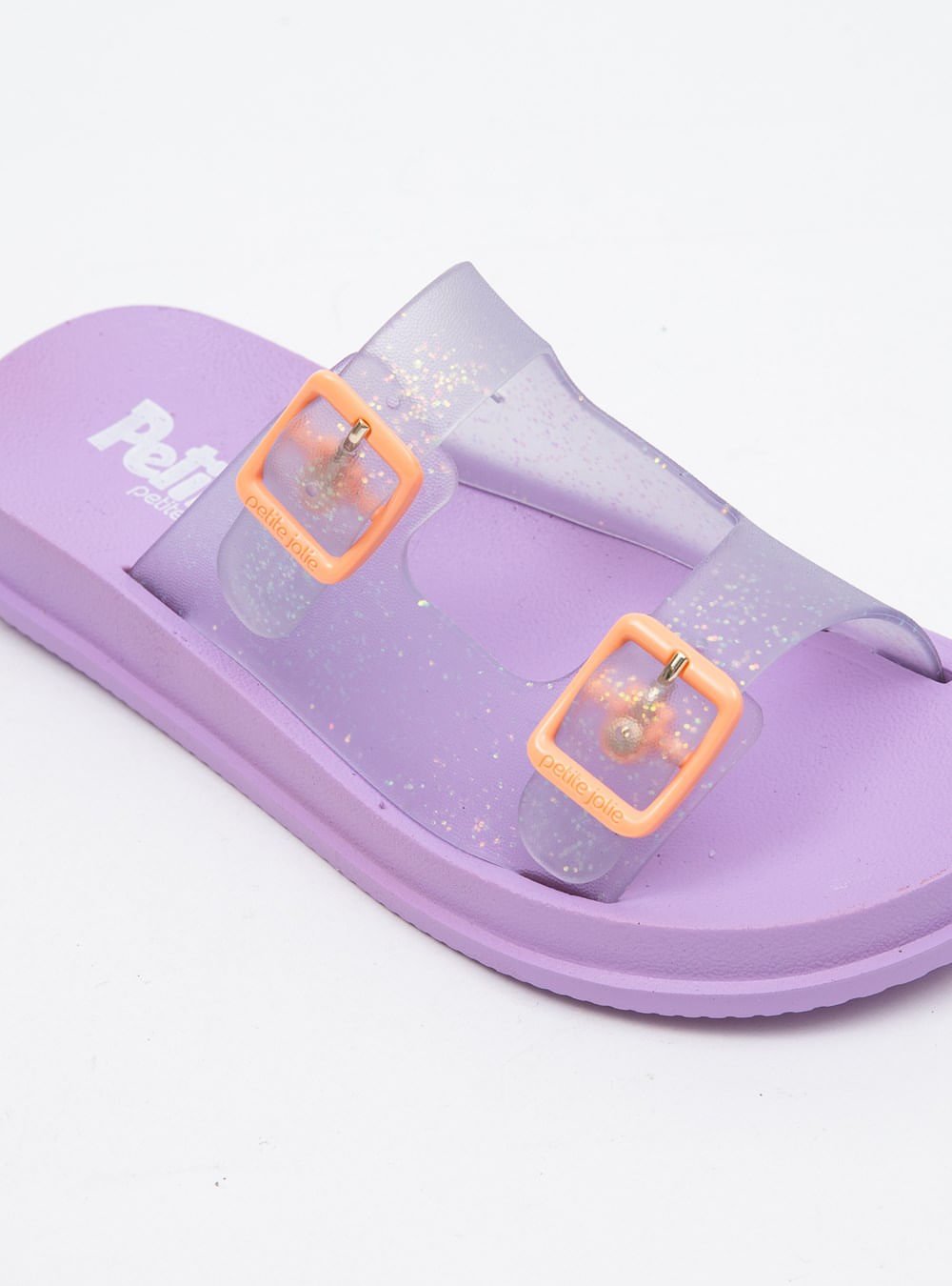 Chinelo Petite Jolie Cake IN Glitter Boreal/Lilac PJ6543IN Roxo 2