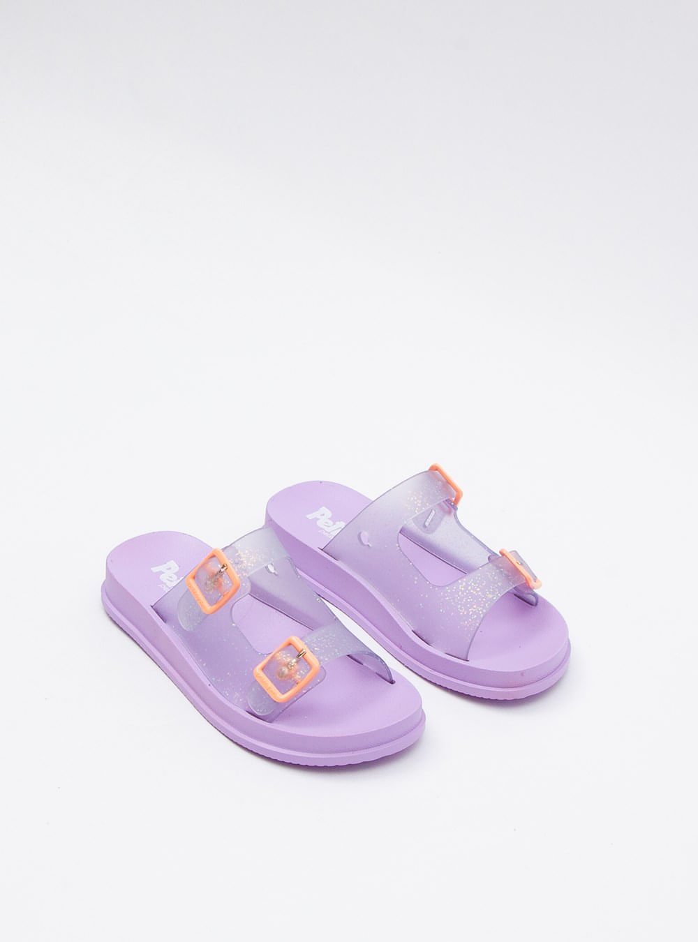 Chinelo Petite Jolie Cake IN Glitter Boreal/Lilac PJ6543IN Roxo 3