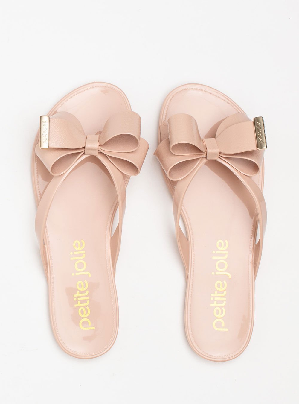 Chinelo Petite Jolie Lucky Cream PJ4533 Rosa 3