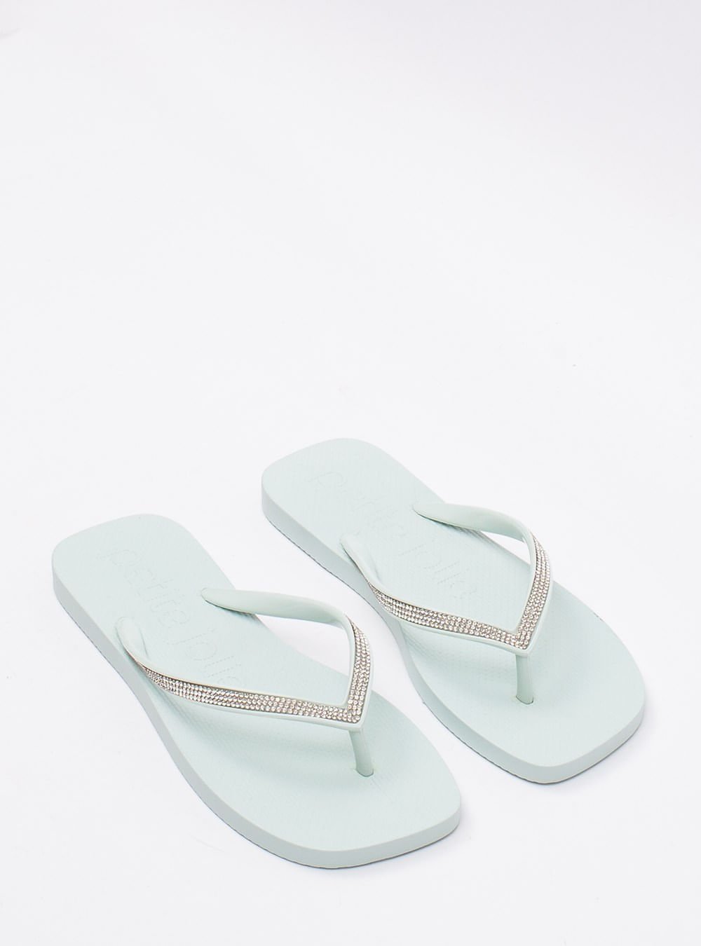 Chinelo Petite Jolie Refresh Shine Soft Green PJ7404 Verde 2