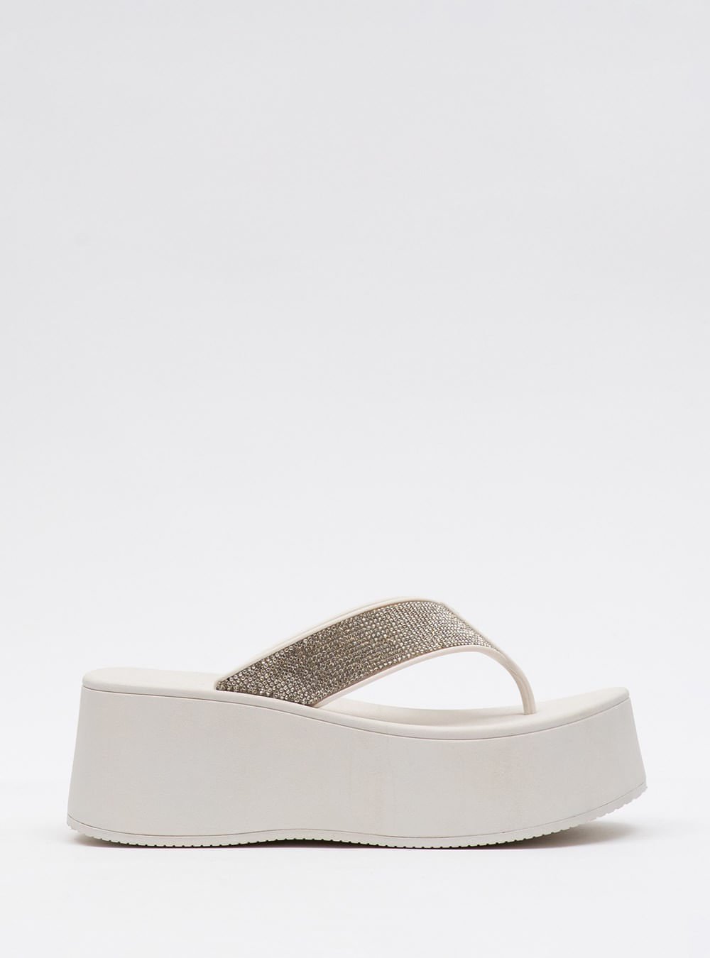 Chinelo Petite Jolie Plus Shine White PJ7414 Branco 1