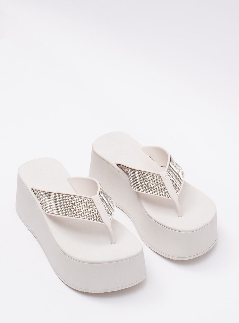 Chinelo Petite Jolie Plus Shine White PJ7414 Branco 3