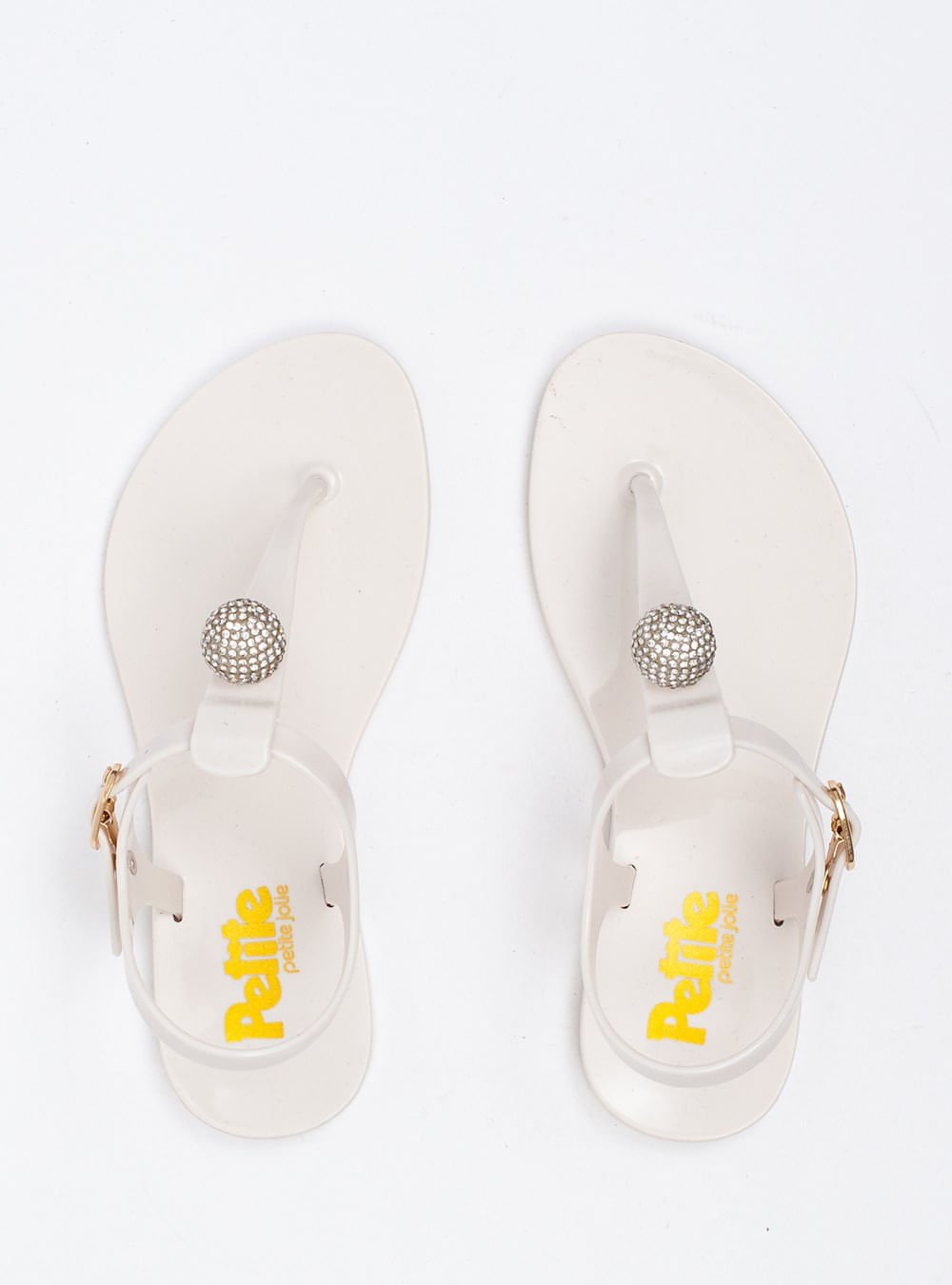 Sandália Petite Jolie Noah In White PJ7445IN Branco 3