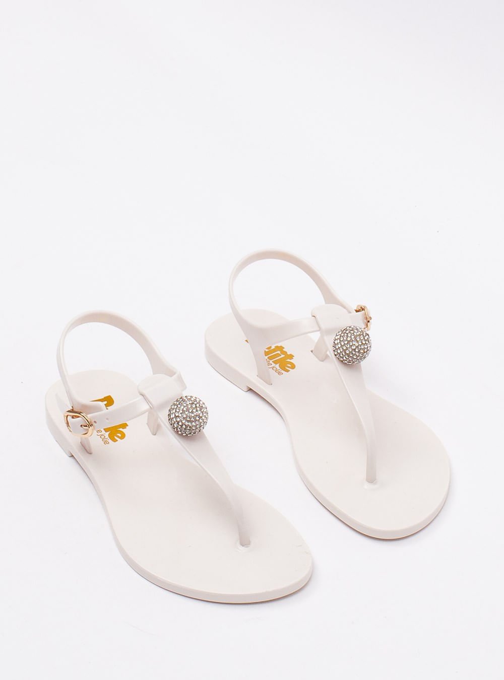 Sandália Petite Jolie Noah In White PJ7445IN Branco 4