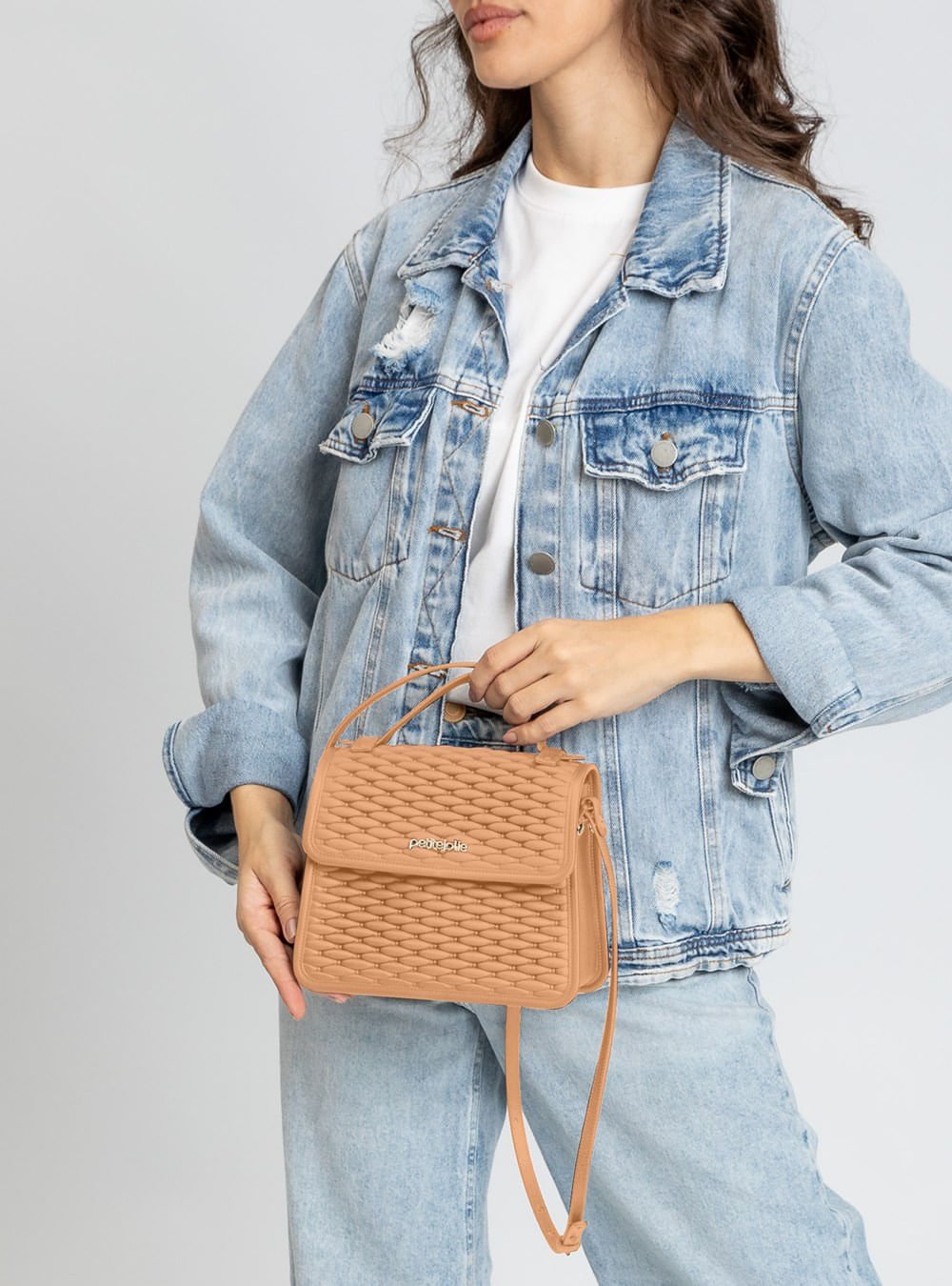 Bolsa Petite Jolie Vic II Avela PJ11185 Bege 6