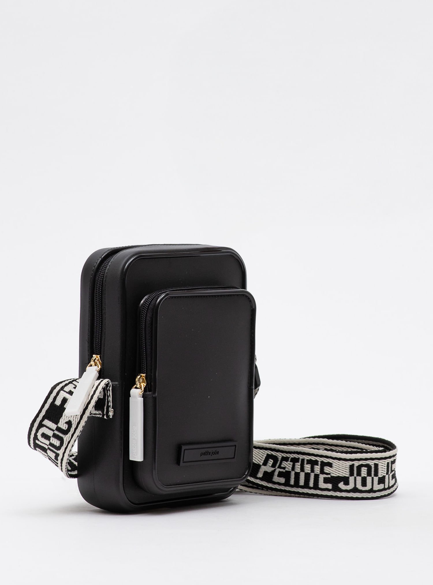 Bolsa Petite Jolie Ted Preto/White PJ10085 Preto 2